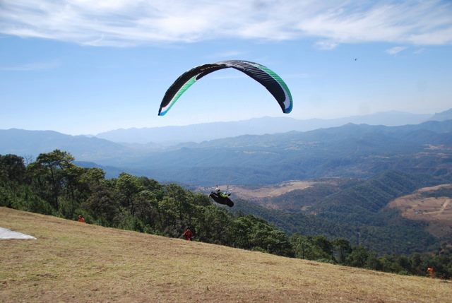 Volar en parapente